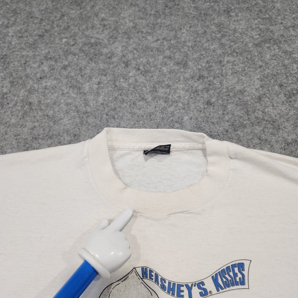 VTG 90s Hersheys Chocolate‎ World Promo Mens L Large Graphic Cow Park T Shirt - Picture 12 of 16
